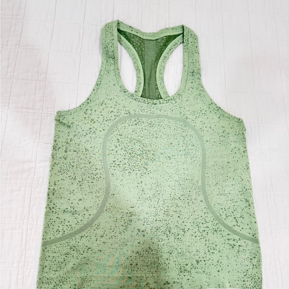 lululemon athletica Green Tank Top
